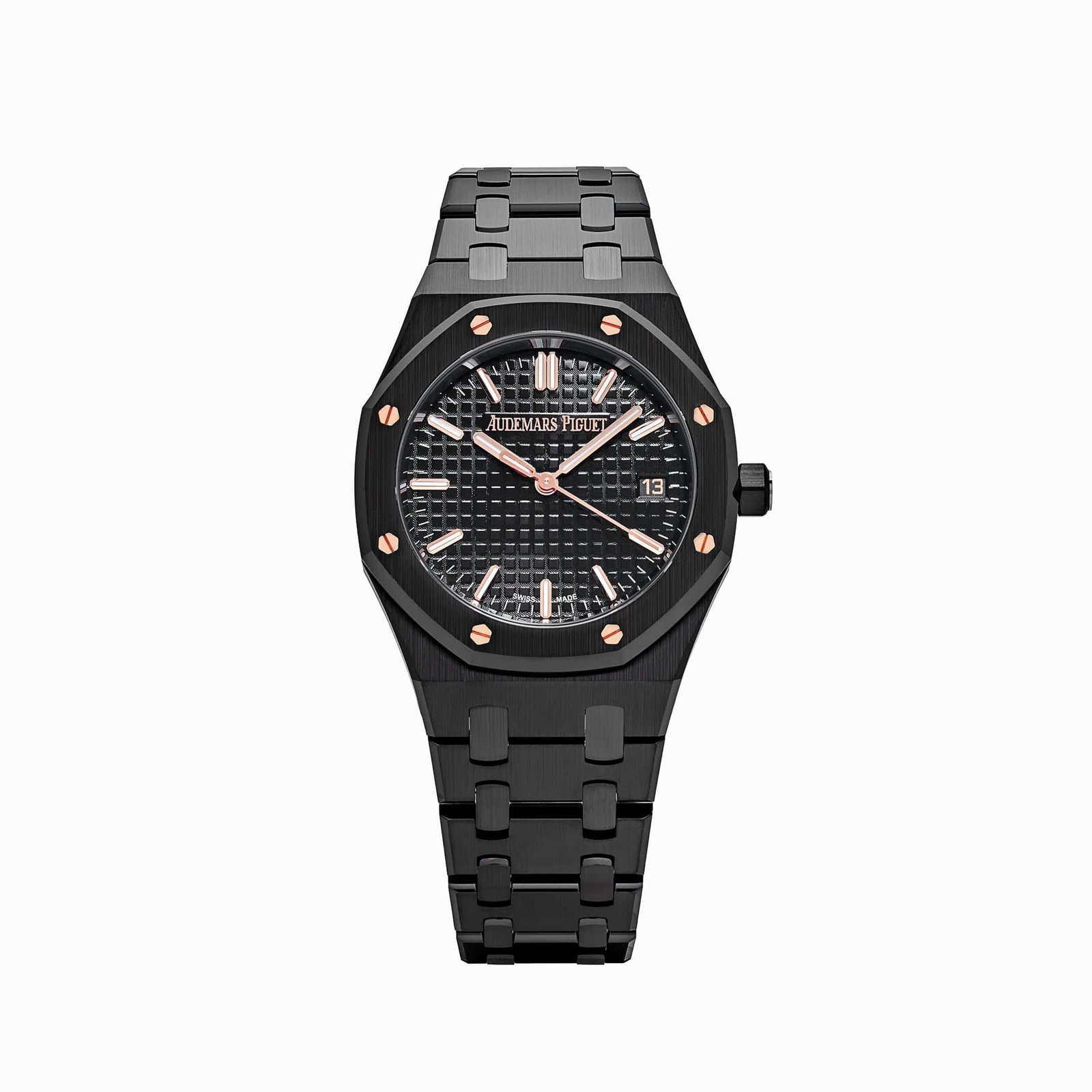 audemars-piguet-royal-oak-selfwinding-77350ce-oo-1266ce-01-black-ceramic-black-dial-2024-audemars-piguet-43576415748340 Audemars Piguet Royal Oak Selfwinding 77350CE.OO.1266CE.01 ‘Ladies’ Black Ceramic Black Dial - Image 1