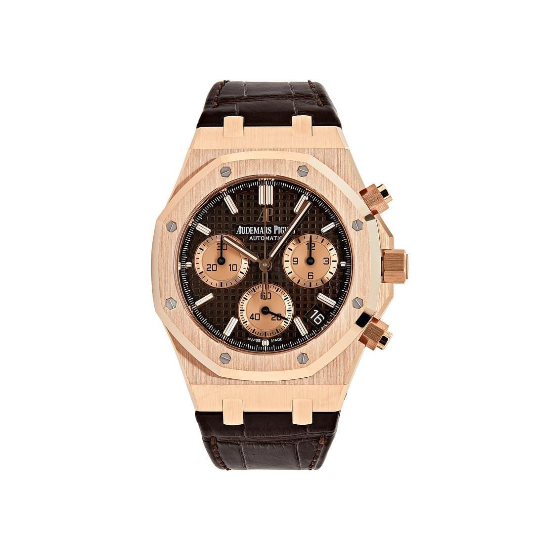 audemars-piguet-royal-oak-selfwinding-chronograph-rose-gold-brown-dial-26239or-oo-d821cr-01-audemars-piguet-40260145283316 Audemars Piguet Royal Oak Selfwinding Chronograph Rose Gold Brown Dial 26239OR.OO.D821CR.01 - Image 1