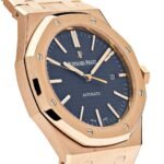 Audemars Piguet Royal Oak Selfwinding Rose Gold Blue Dial 15400OR.OO.1220OR.03 - Image 3