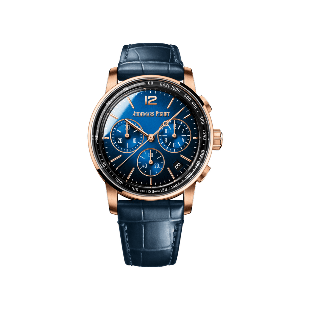 audemars-piguet-selfwinding-chronograph-code-11-59-lacquered-blue-dial-26393or-oo-a028cr-01-audemars-piguet-40260454416628 Audemars Piguet Selfwinding Chronograph Code 11.59 26393OR.OO.A028CR.01 Lacquered Blue Dial - Image 1