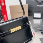 SAINT LAURENT MANHATTAN SMALL SHOULDER BAG IN BOX SAINT LAURENT LEATHER - Image 8