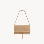 Saint Laurent kate 99 tassel in raffia