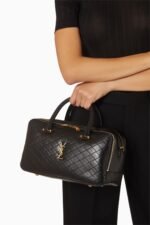 SAINT LAURENTOUT Lyia Duffle Bag in Quilted Lambskin - Image 2