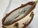 Louis Vuitton Raffia Petit Bucket Tote - Image 5