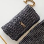 SAINT LAURENT ICARE IN RAFFIA - Image 7