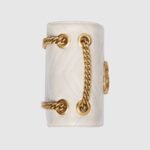 GUCCI MARMONT MINI SHOULDER BAG (White) - Image 6