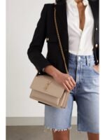 SAINT LAURENT Sunset medium leather shoulder bag - Image 2