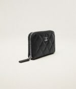 Chanel Classic Zipped Coin Purse - Image 2