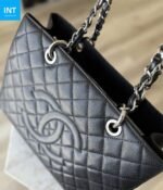 CHANEL Grand Shopping Tote Black Caviar Leather - Image 4