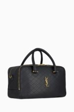 SAINT LAURENTOUT Lyia Duffle Bag in Quilted Lambskin - Image 3