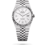 Rolex Land-Dweller Oyster, 40 mm, Oystersteel and white gold M127334