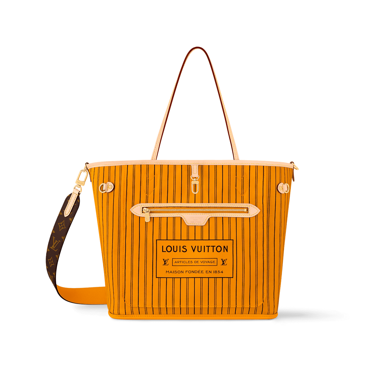 dLxIVbBn-10001-1-4 Louis Vuitton M11947 Neverfull Bandoulière Inside Out MM - Image 1