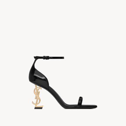 Saint Laurent OPYUM Sandals in patent leather