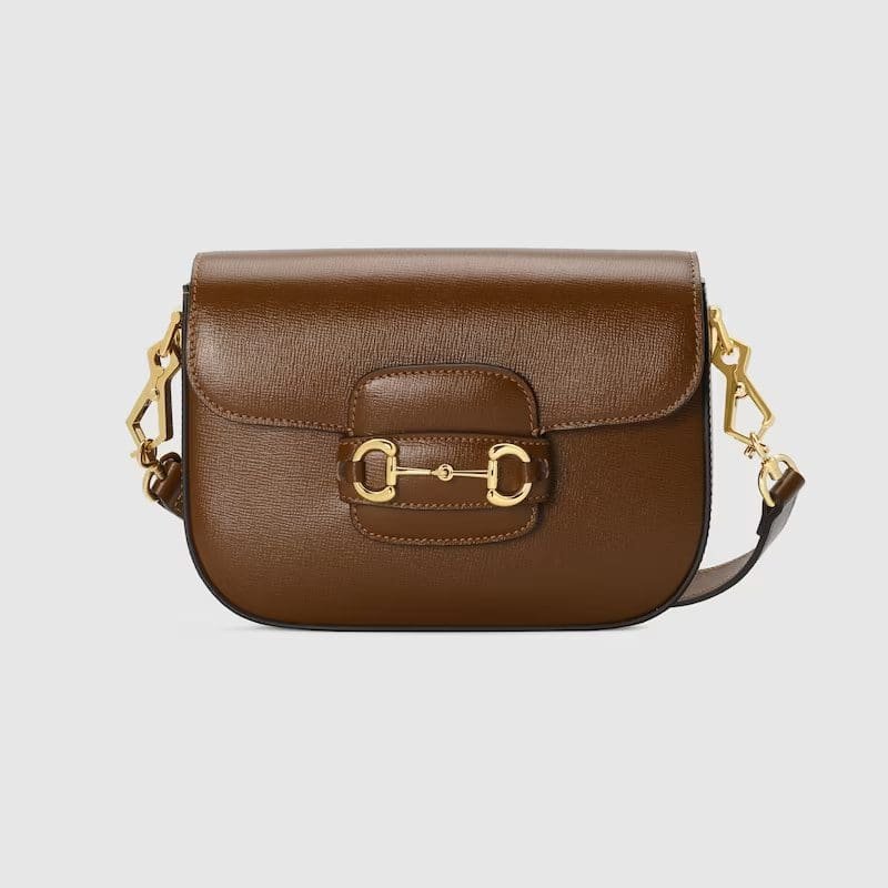 daJDXux0-Gucci-Gucci-Horsebit-1955-mini-bag-brown-leather-Detail-2 GUCCI HORSEBIT 1955 MINI BAG - Image 1