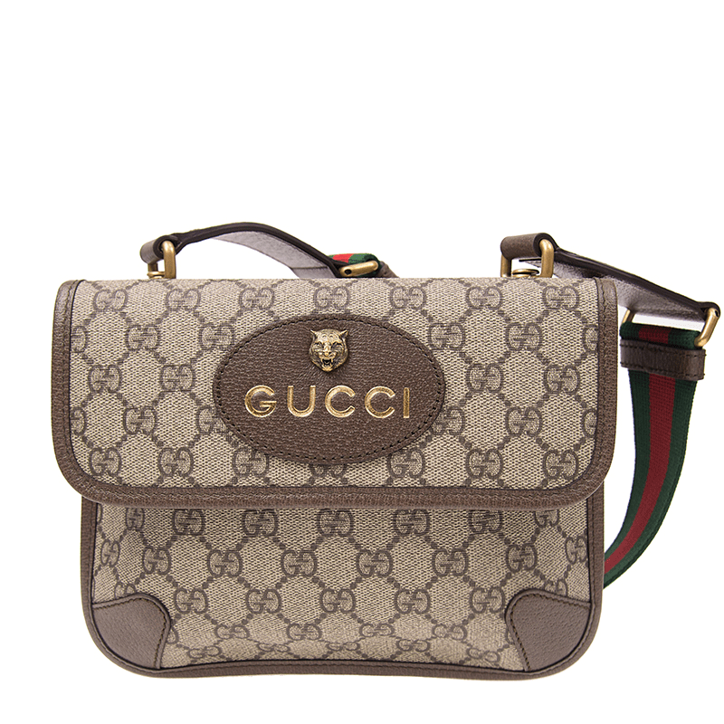 e52157a30aec2d5fc116a113b62437d9 Gucci Supreme Small Neo Vintage Messenger Bag - Image 1
