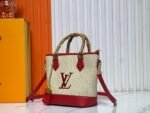 Louis Vuitton Raffia Petit Bucket Tote - Image 5