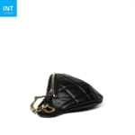 CHANEL 24A Black Lambskin Quilted Waist Bag - Image 4