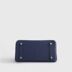 Hermès Birkin 25 Togo Blue Navy Palladium Hardware - Image 3