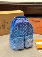 Louis Vuitton Backpack Multipocket Clouds Monogram Blue M45441 - Image 9