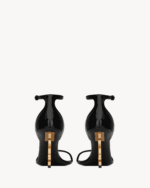 Saint Laurent OPYUM Sandals in patent leather - Image 4