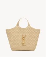 Saint Laurent Nubuck Suede Quilted Maxi Icare Shopping - Image 4