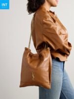 SAINT LAURENT Jamie embellished quilted leather shoulder bag - Image 2