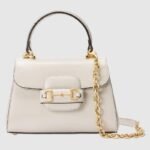 GUCCI HORSEBIT 1955 MINI BAG (White)