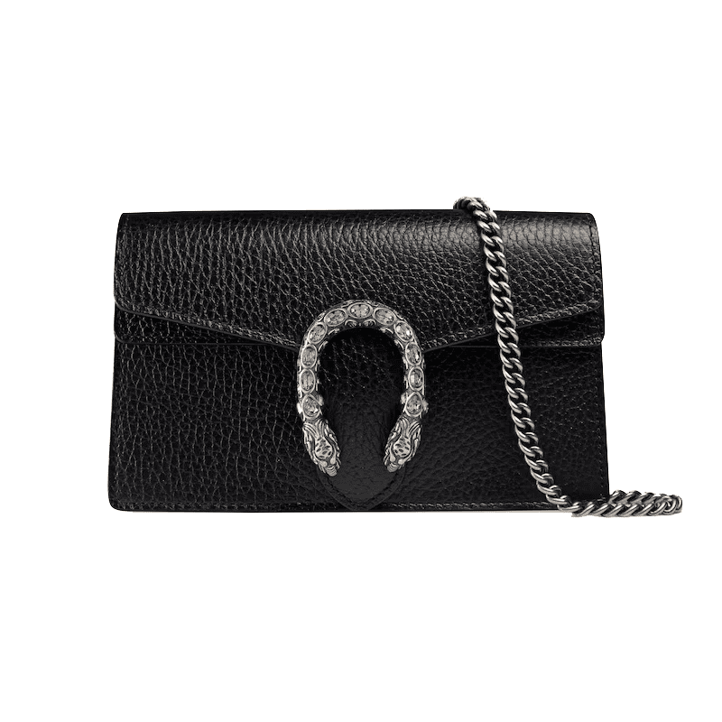 hDRfKVnE-@5EZB_9J1YPKOP34BR2@QT-1 Gucci Black Dionysus Small Bag - Image 1
