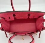 Hermès Rose Azalee Birkin 30 Epsom Gold Hardware - Image 7