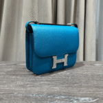 Hermès Bleu Izmir Constance 18 Epsom Palladium Hardware - Image 3