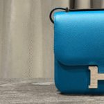 Hermès Bleu Izmir Constance 18 Epsom Palladium Hardware - Image 7