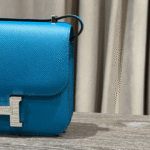 Hermès Bleu Izmir Constance 18 Epsom Palladium Hardware - Image 8