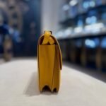 Hermès Jaune Amber and Rose Lipstick Constance 18 Verso Veau Evercolor Palladium Hardware - Image 4