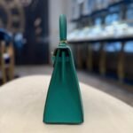 Hermes Vert Jade Kelly 25 Sellier Epsom Gold Hardware - Image 4