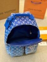 Louis Vuitton Backpack Multipocket Clouds Monogram Blue M45441 - Image 10