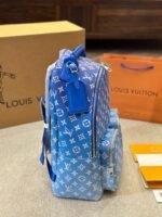 Louis Vuitton Backpack Multipocket Clouds Monogram Blue M45441 - Image 3