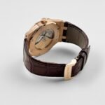 Audemars Piguet Royal Oak 15400OR.OO.D088CR.01 Selfwinding Rose Gold Silver Dial (2017) - Image 9