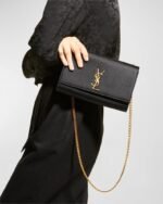 Saint Laurent Kate Medium YSL Crossbody Bag in Grained Leather - Image 2