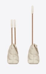 Saint Laurent PUFFER MEDIUM BAG IN QUILTED NAPPA LEATHER - Image 3