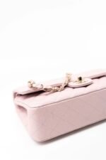 Chanel Medium Classic Double Flap Light Pink Caviar Light Gold Hardware - Image 4