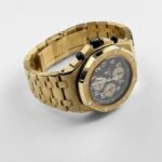 Audemars Piguet Royal Oak Offshore Chronograph 26007BA.OO.D088CR.01 ‘Arnold Schwarzenegger’ Yellow Gold Brown Dial Limited Edition (2004) - Image 5
