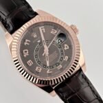 Rolex Sky-Dweller 326135 Rose Gold Chocolate Dial - Image 2