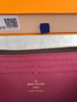 Louis Vuitton Monogram Canvas Clemence Wallet M60742 Fuchsia - Image 9