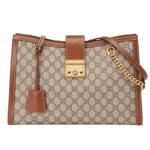 GUCCI PADLOCK MEDIUM GG SHOULDER BAG
