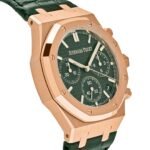 Audemars Piguet Royal Oak 26240OR.OO.D404CR.01 Chronograph ’50th Anniversary’ Rose Gold Green Dial - Image 3