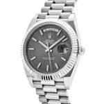 Rolex Day-Date 40 228239 White Gold Slate Rhodium Grey Dial (2024) - Image 3