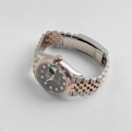 Rolex Datejust 36 126231 Rose Gold Stainless Steel Black Diamond Dial - Image 5