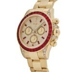 Rolex Daytona 126598TRU Yellow Gold Ruby Bezel Diamond Pave Dial - Image 5