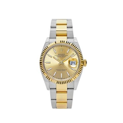 Rolex Datejust 36 126233 Two-Toned Yellow Gold Stainless Steel Champagne Dial (2023)