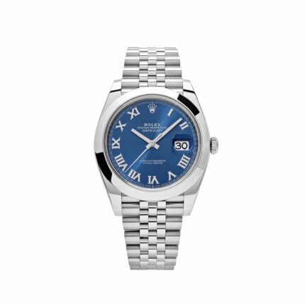 Rolex Datejust 41 126300 Stainless Steel Blue Roman Dial Jubilee (2025)